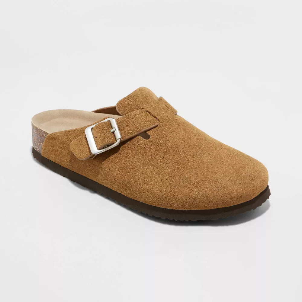 NUVRA “Maison Suede Mule”