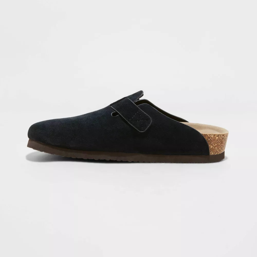 NUVRA “Maison Suede Mule”